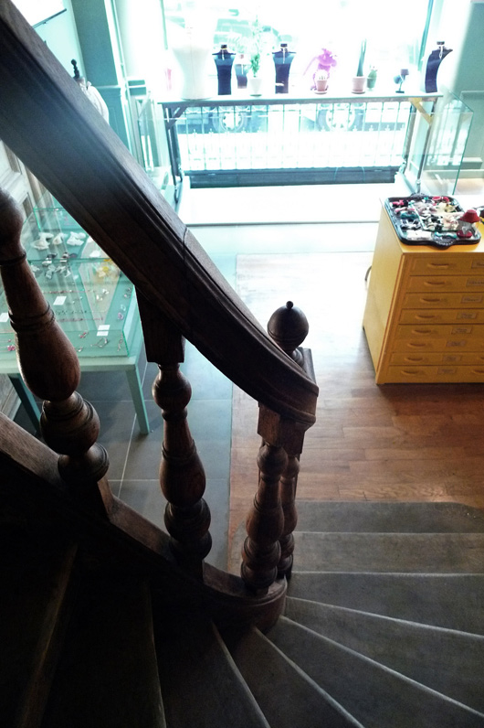 escalier-bois