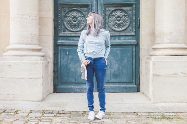 Cheveux violets bleus-46